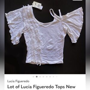 White Ruffled Blouse